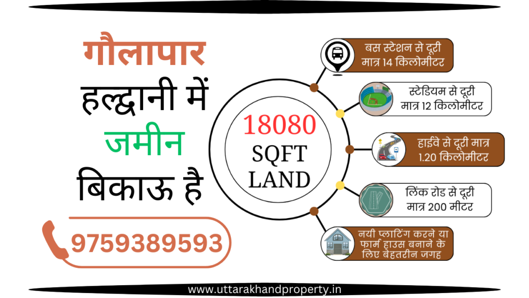 land for new plotting in gaulapar haldwani