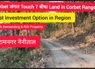 7 Bigha Jungle Touch Land for Sale in Corbett Zone – Ideal for Farmhouse or Resort 7 bigha land for sale in ramnagar